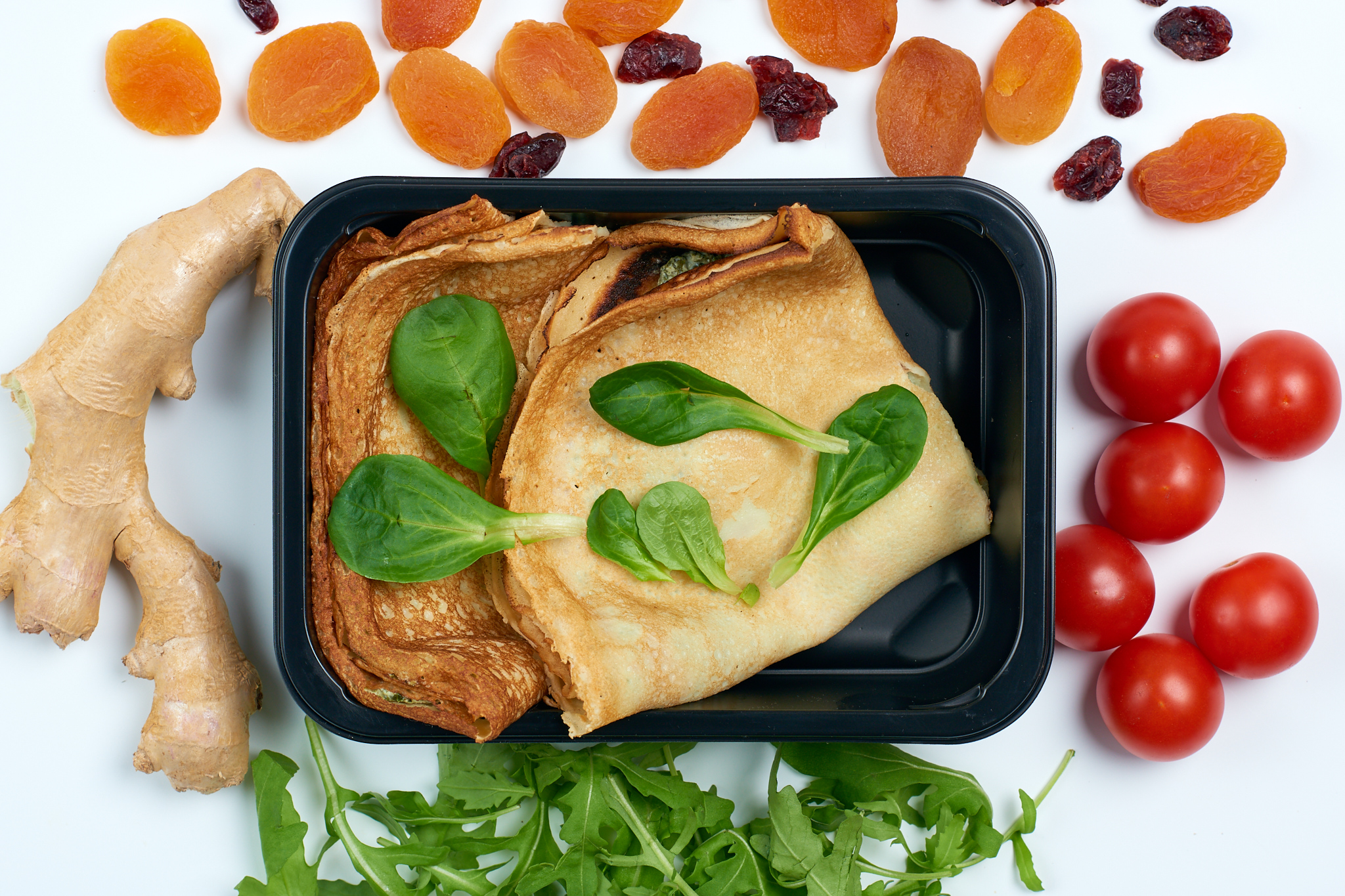 Naleśniki ze szpinakiem