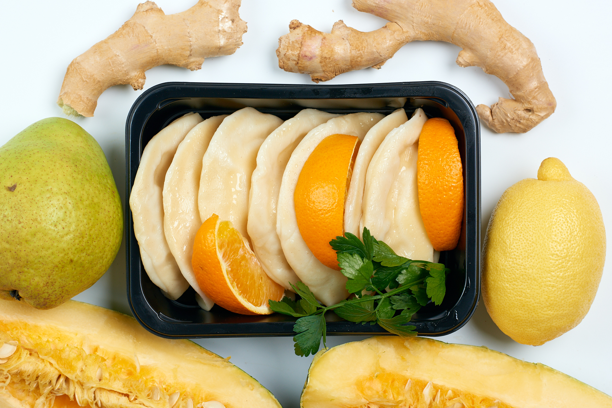 Pierogi z serem, cukier z cynamonem